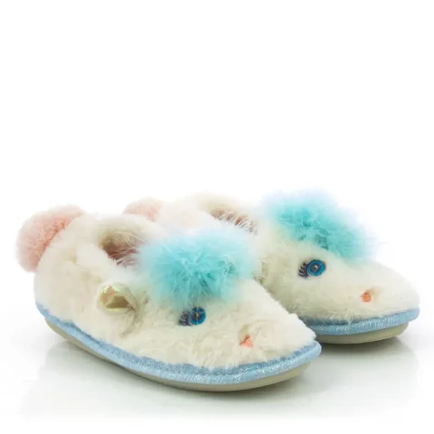 Чехли Момичета TWIGY – YY0412 HORSY WHITE — снимка 4