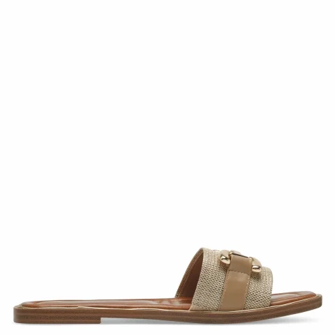 Дамски Равни Чехли TAMARIS – 1-27100-42-400 BEIGE — снимка 2
