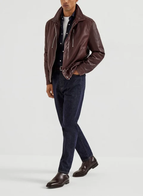 Тишърт 'Faux-layered effect' Brunello Cucinelli — снимка 8