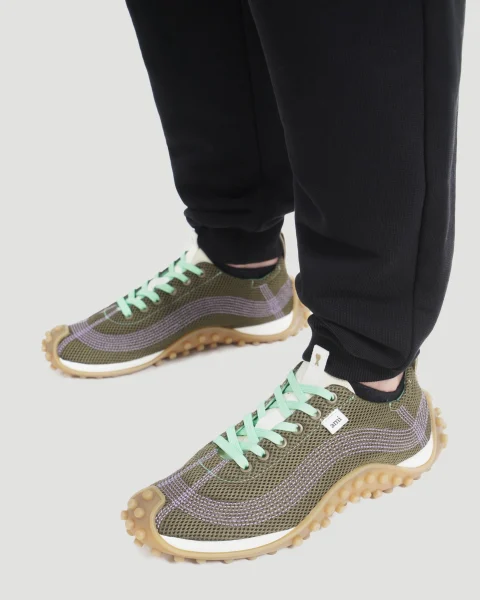 Green Mesh Mirage Sneakers — снимка 2