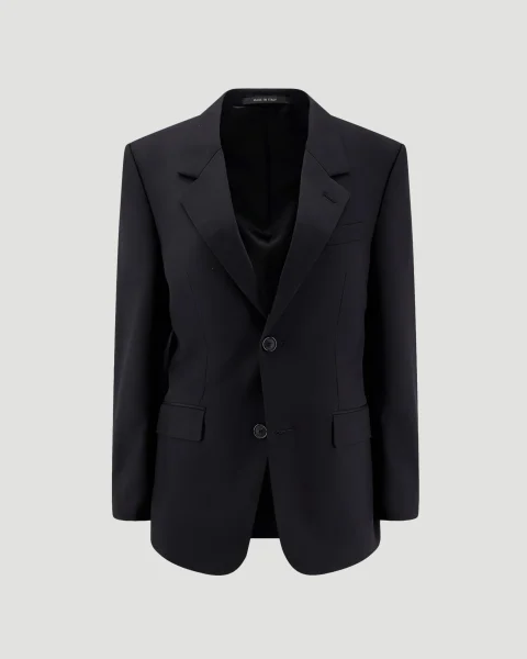 Standard Tailored Jacket in New Black