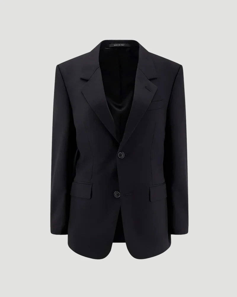 Standard Tailored Jacket in New Black