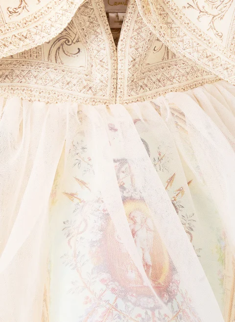 Рокля с макси панделка 'A beloved boudoir' Camilla — снимка 5