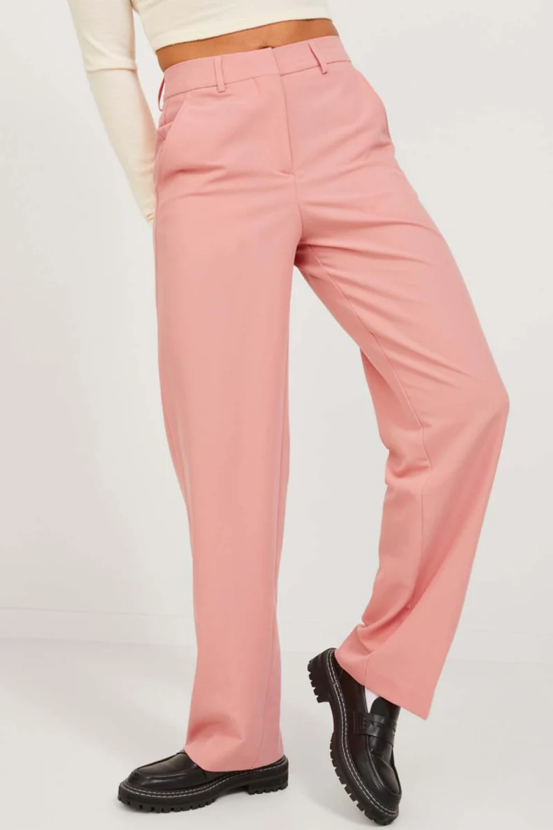 Панталон Jxmary Hw Pant Pnt Noos 12200674 16-1329 TCX coral haze — снимка 2