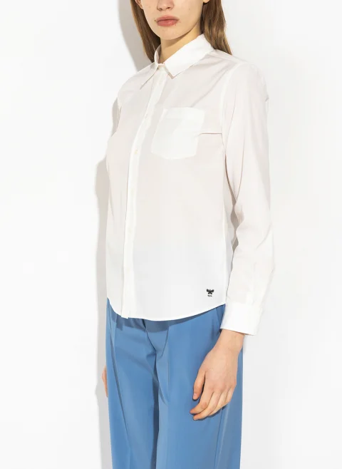 Класическа риза Weekend Max Mara Wkdbahamas — снимка 12