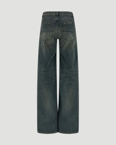 A Gamba Ampia Jeans — снимка 3