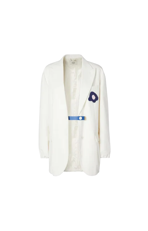 White Canvas Jacket
