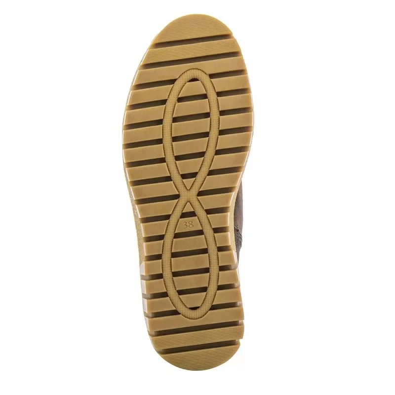 Дамски Спортни Боти COCONUT – 258 BOTFLEXX BROWN — снимка 4