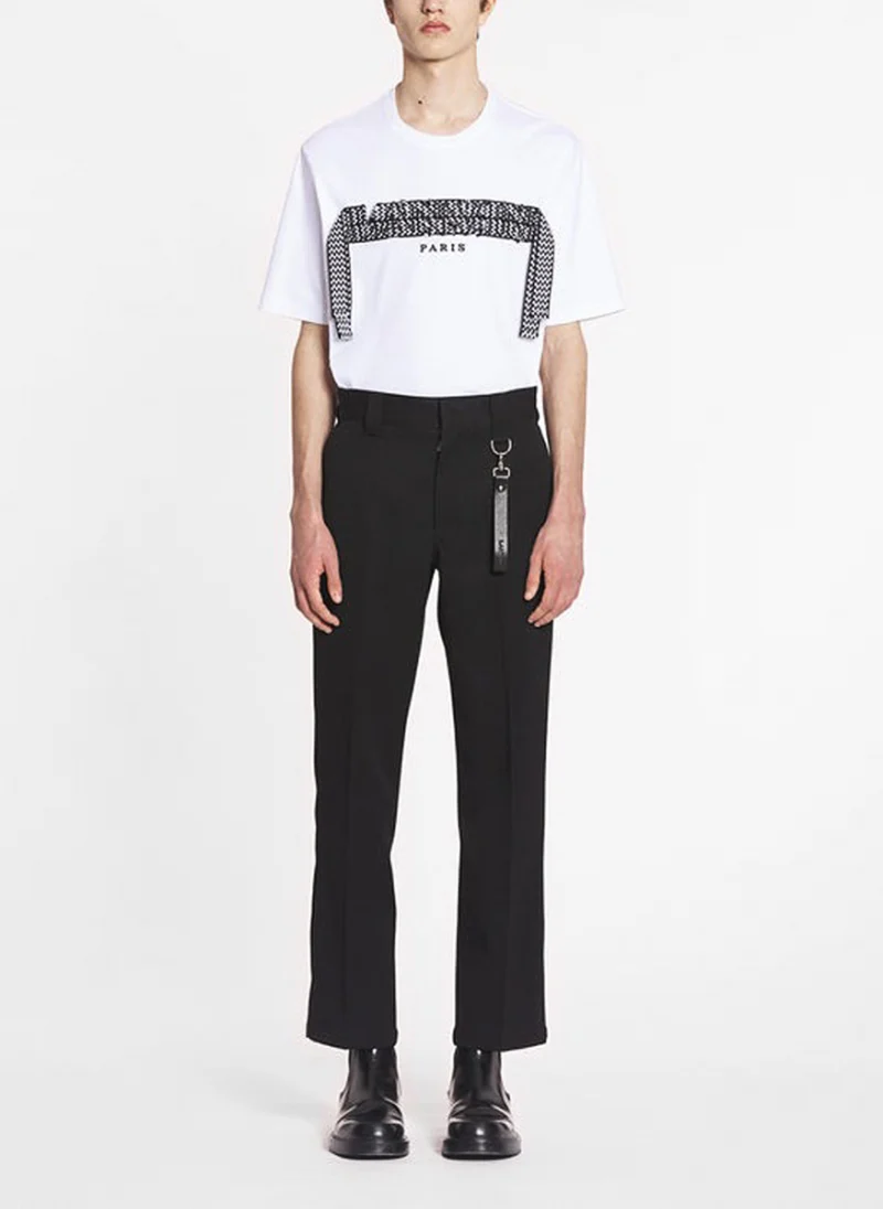Тишърт с бродерия Lanvin