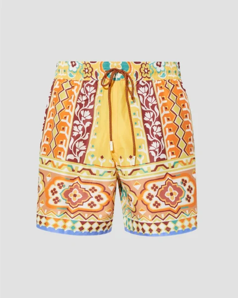 Multicolor Swim Shorts