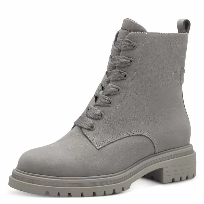 Дамски Кубинки TAMARIS – 1-25208-43-204 LIGHT GREY — снимка 3