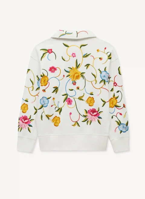 Суитшърт с флорална бродерия 'Wildflower' Kenzo — снимка 6