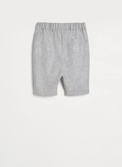 Панталон от кашмир Brunello Cucinelli Kids — снимка 2
