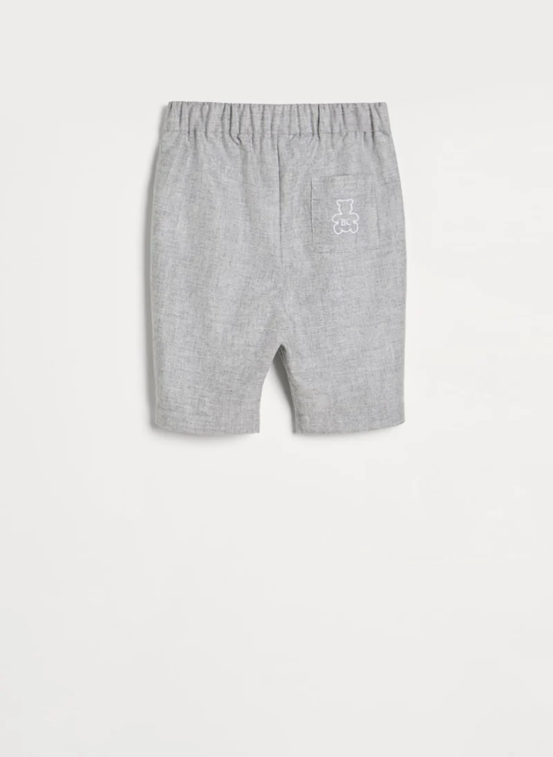Панталон от кашмир Brunello Cucinelli Kids — снимка 2