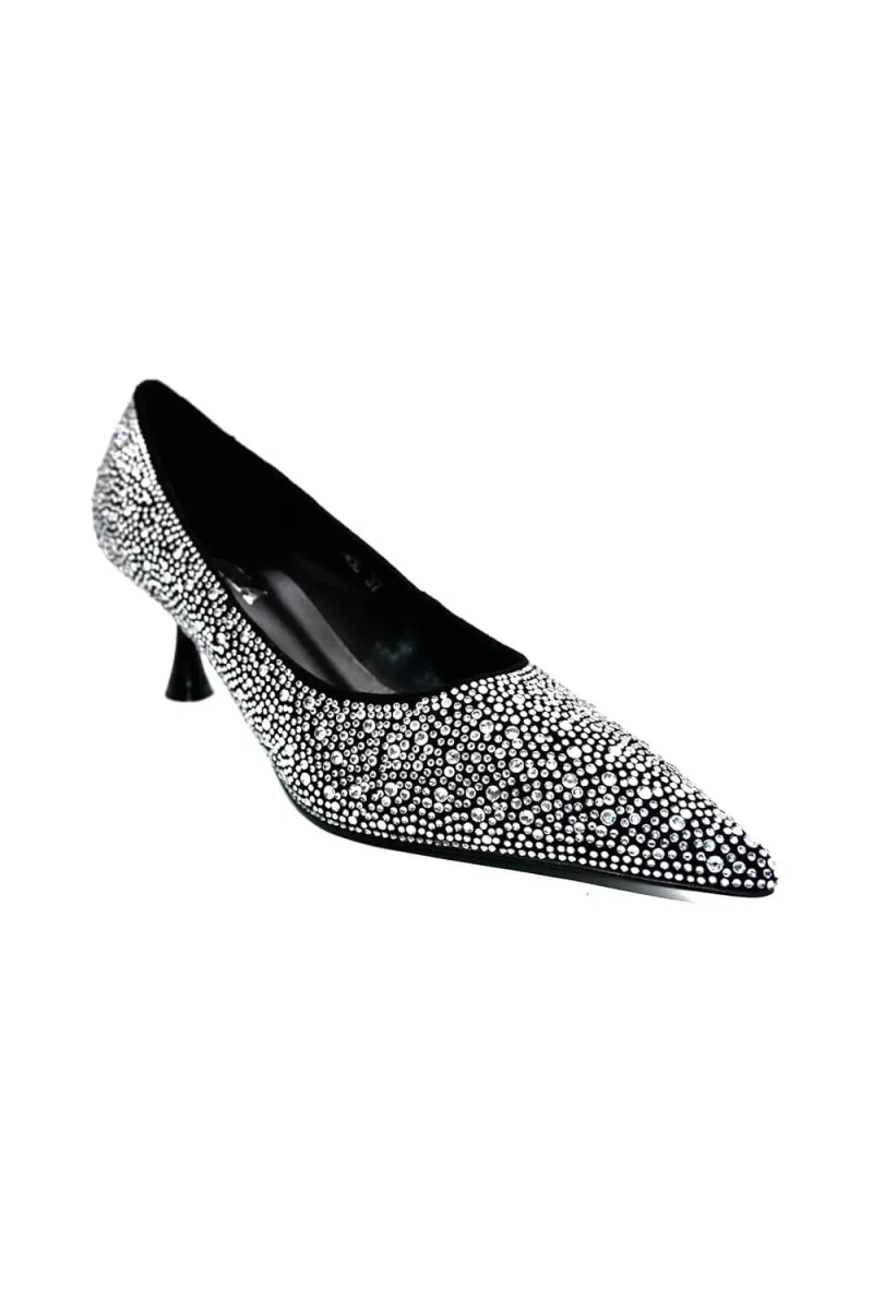 Сандали на ток Darian 0116001456 black — снимка 2