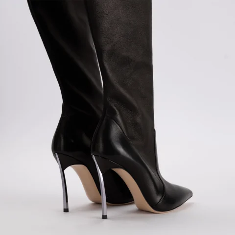 Дамски кожени чизми Blade Casadei — снимка 9