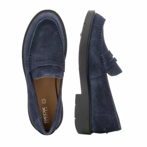 Дамски Мокасини GEOX – D25QRA D SPHERICA EC1 NAVY — снимка 5