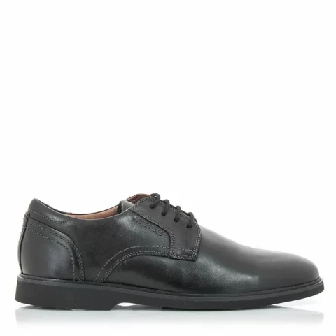 Мъжки Ежедневни CLARKS – 26168162 MALWOOD LACE BLACK LEATHER