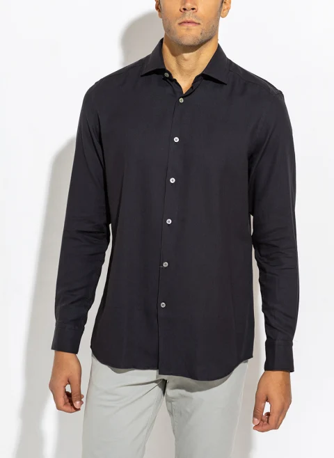 Класическа риза с кашмир Zegna