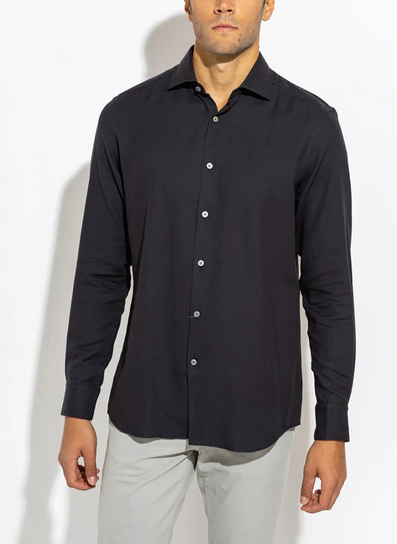 Класическа риза с кашмир Zegna