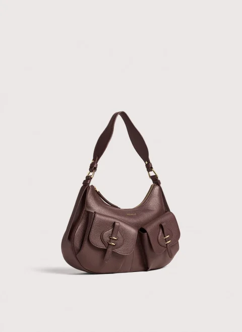 Чанта Coccinelle Mavery Pocket Medium Berry — снимка 2