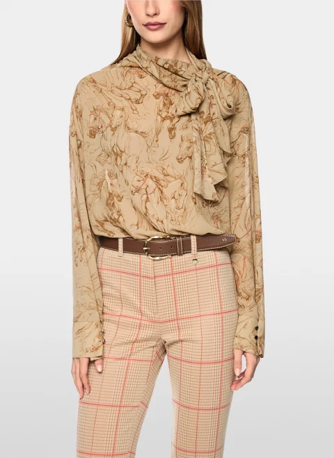 Блуза с панделка Marc Cain Collections