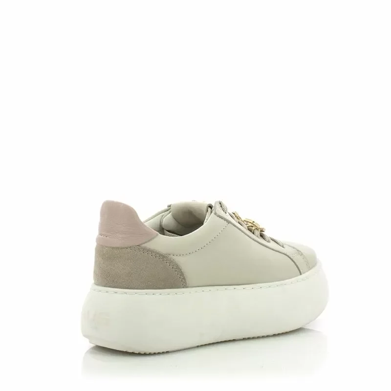 Дамски Сникърс CESARE PACIOTTI 4US – SUMMER-TOFU/ROSSA — снимка 2