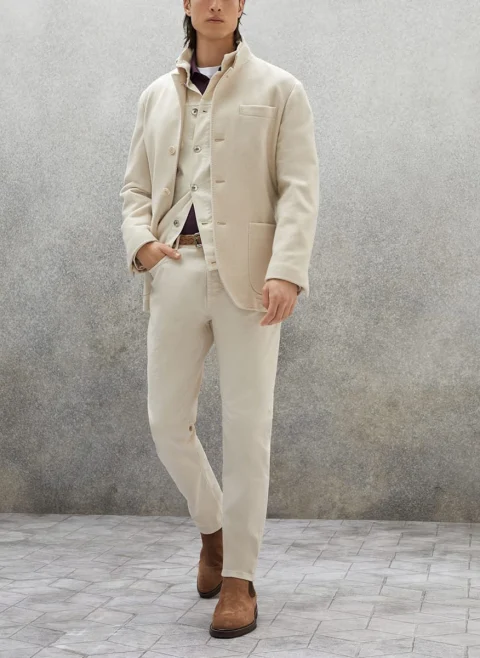 Деним 'Leisure fit' Brunello Cucinelli — снимка 12