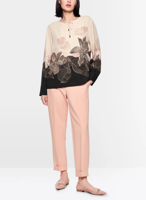 Блуза с флорален принт Marc Cain Collections — снимка 2
