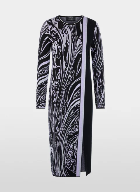 Рокля от фино плетиво Marc Cain Collections — снимка 6