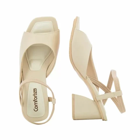 Дамски Сандали На Ток RAMARIM – 2374404 BEIGE/SKIN — снимка 5