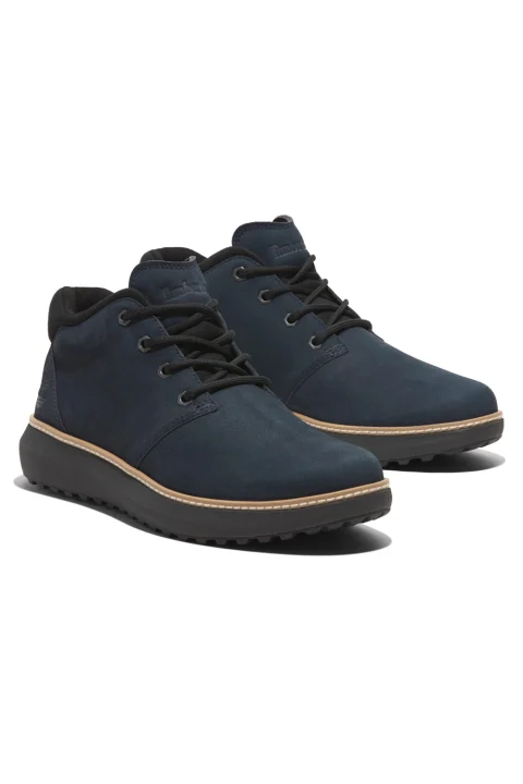 Боти Hudson Road Mid Lace Up Chukka TB0A69Q5W061 410 navy — снимка 2
