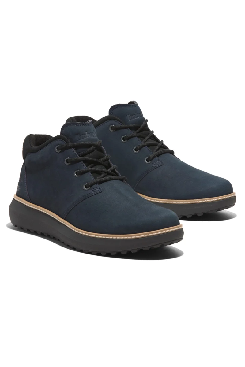 Боти Hudson Road Mid Lace Up Chukka TB0A69Q5W061 410 navy — снимка 2
