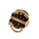 Дамска бeжова чанта Beth Jewels Мini Braccialini — снимка 4