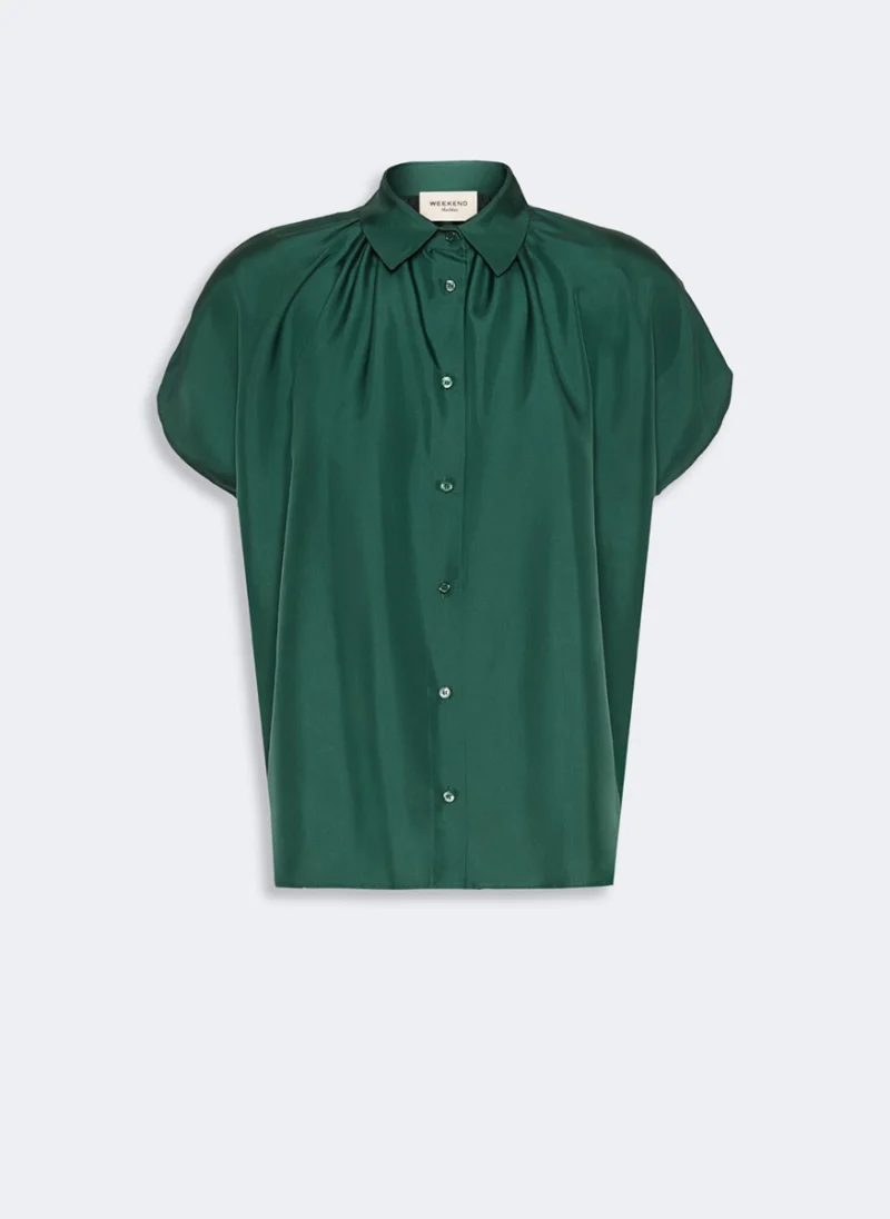 Копринена риза Weekend Max Mara Wkdcrine