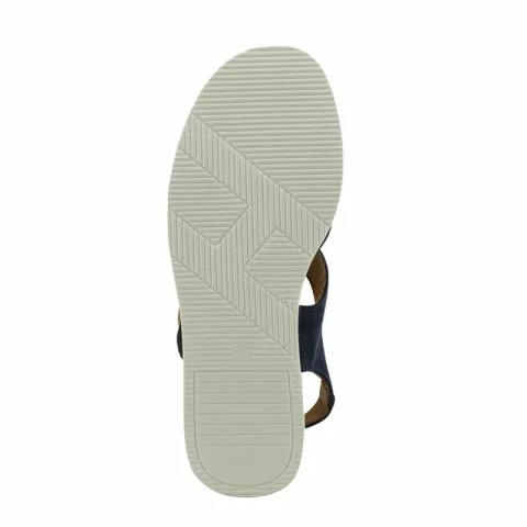 Дамски Сандали На Платформа VERONELLA – 030-159-3374 NAVY SUEDE — снимка 4