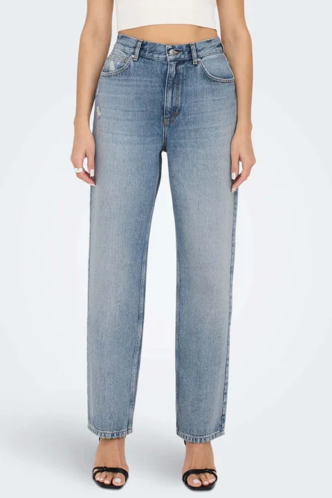 Jeans Onlromeo Reg Boyfriend Ank Dnm Dot258 15267550 BS000065 medium blue denim — снимка 2