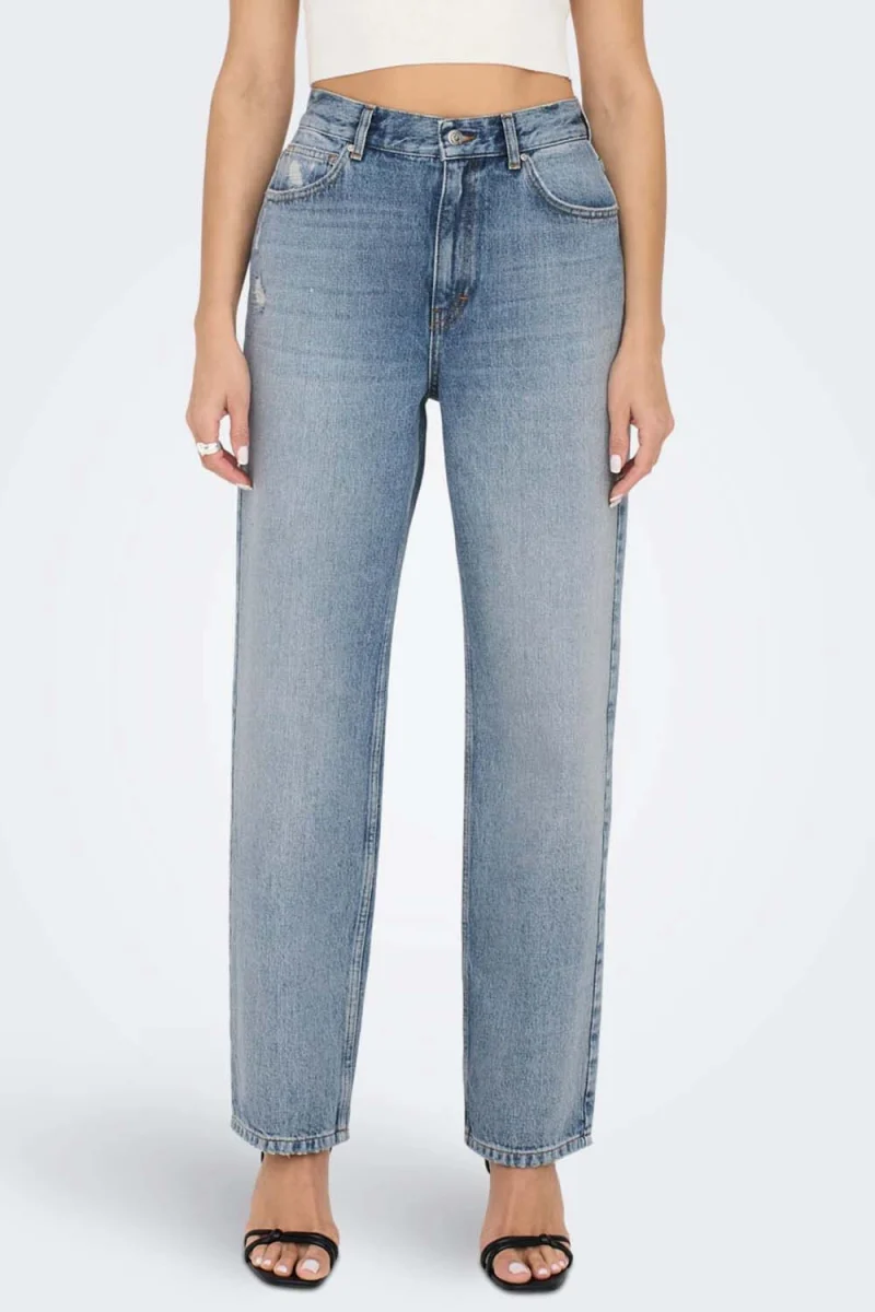 Jeans Onlromeo Reg Boyfriend Ank Dnm Dot258 15267550 BS000065 medium blue denim — снимка 2