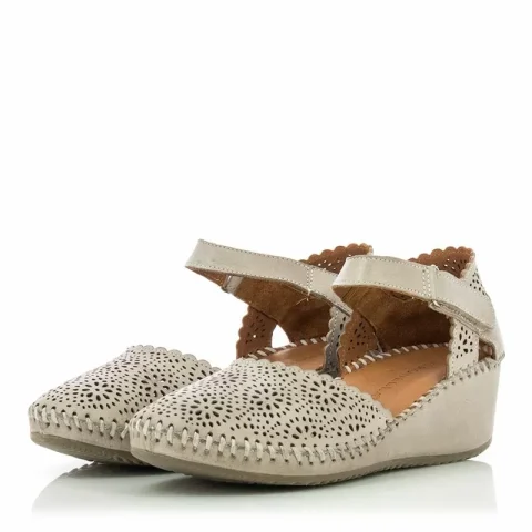 Дамски Сандали На Платформа VERONELA – 128.027 R108 OFF WHITE — снимка 5
