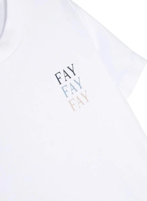 Тишърт 'Multicolor logo' Fay — снимка 2