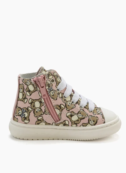 Кецове с принт Moschino Kids — снимка 4