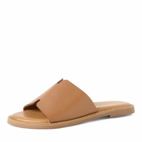Дамски Равни Чехли TAMARIS – 1-27135-42-305 COGNAC — снимка 3
