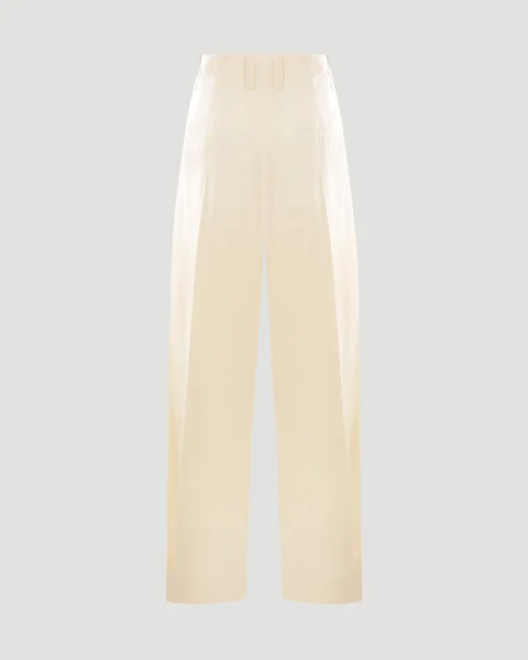 Cotton Silk Trousers — снимка 2