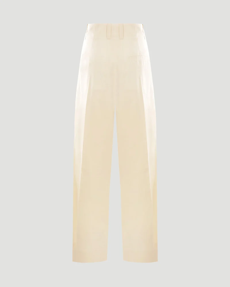 Cotton Silk Trousers — снимка 2