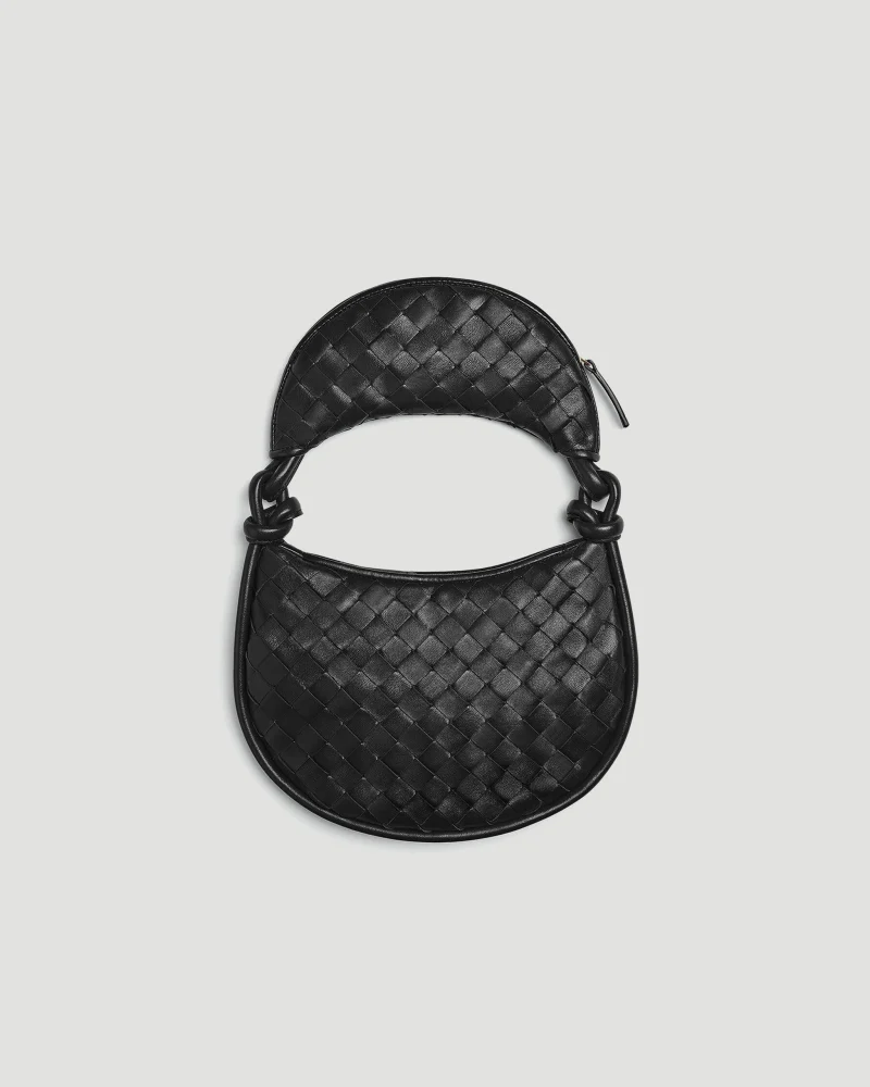 Small Gemeli Bag in Black — снимка 4