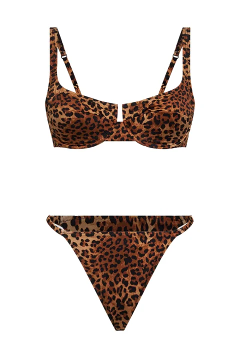 Бански Perlamir Balconette PERLA01-00190L sand leopard 19
