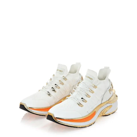 Мъжки бели маратонки PLEIN SPORT — снимка 10