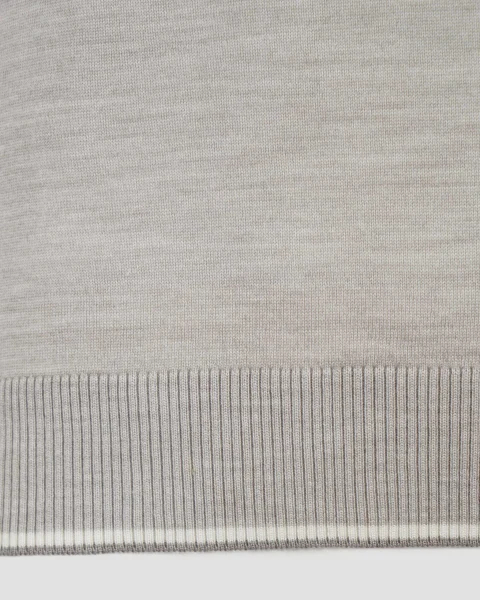 Cashmere and Silk-Blend Sweater — снимка 3