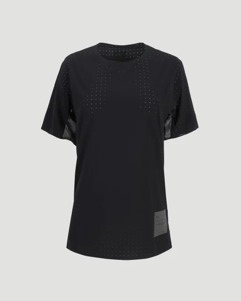 Running Short Sleeve Tee in Black
