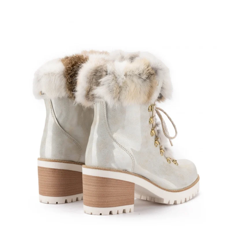Дамски боти с вълна Аlisa New Italia Shoes — снимка 7